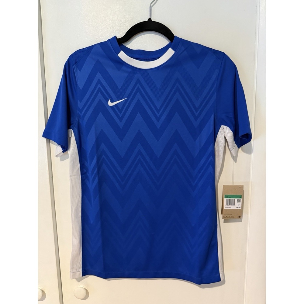 Nike Dri-Fit Challenge V Jersey Royal Blue Youth XL‎ Kids Football Soccer